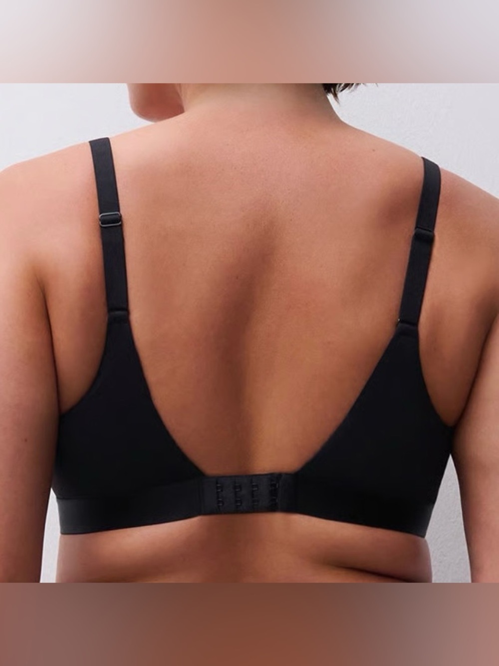 Chantelle Norah Comfort Supportive Wirefree Bra Black 40DDDD C13F80-011 - Picture 3 of 8